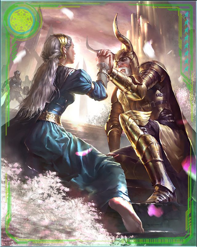 Odin and Frigga Marvel War of Heroes